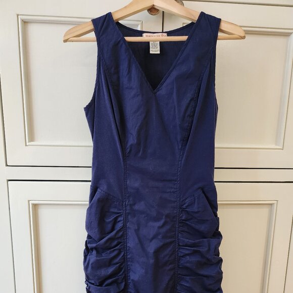 Navy sheath dress - Picture 1 of 5